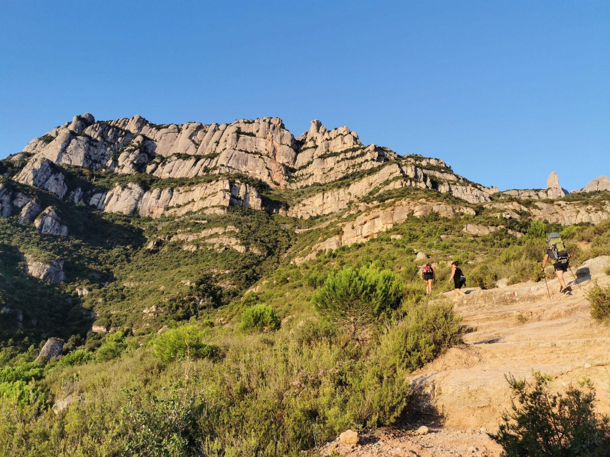 Hiking at Montserrat